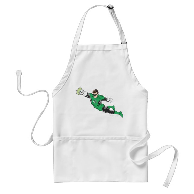 Green Lantern Punches Standard Apron (Front)
