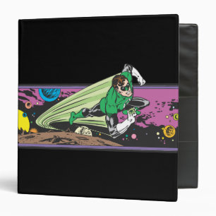 Green Lantern Races Thru Space Binder