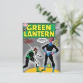Green Lantern Removes Ring Postcard (Standing Front)