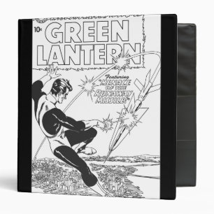 Green Lantern - Runaway Missile, Black and White Binder