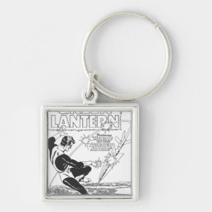 Green Lantern - Runaway Missile, Black and White Keychain