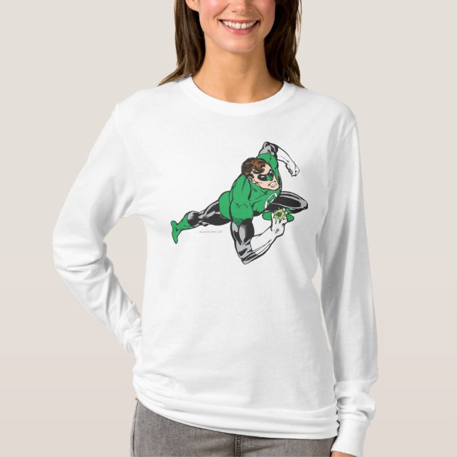 Green Lantern Runs T-Shirt (Front)