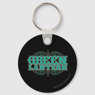 Green Lantern Showtime Letters Keychain