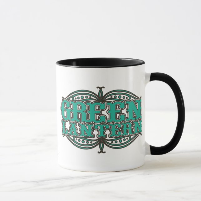 Green Lantern Showtime Letters Mug (Right)