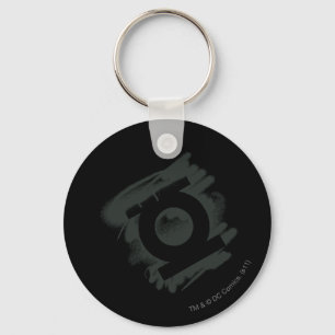 Green Lantern Spray Symbol Keychain