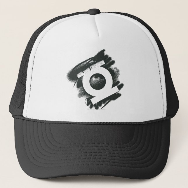 Green Lantern Spray Symbol Trucker Hat (Front)