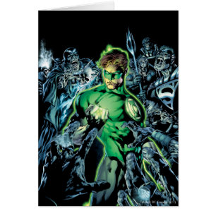 Green Lantern Surrounded - Colour