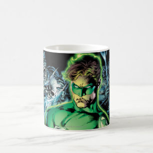 Green Lantern Surrounded - Colour Coffee Mug