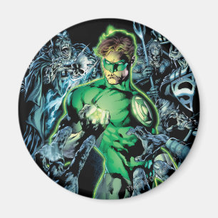 Green Lantern Surrounded - Colour Magnet
