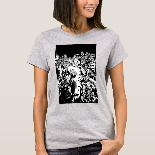 Green Lantern Surrounded T-Shirt (Front)