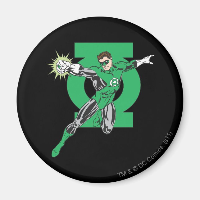 Green Lantern & Symbol Magnet (Front)