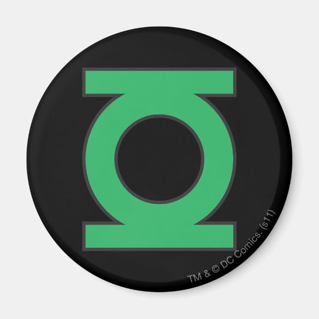 Green Lantern Symbol Magnet (Front)