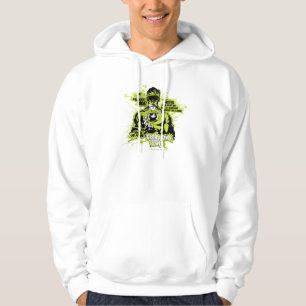 Green Lantern Text Collage - Colour Hoodie