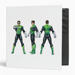 Green Lantern Three Views Binder