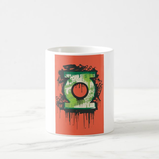 Green Lantern - Twisted Innocence Symbol Coffee Mug (Center)