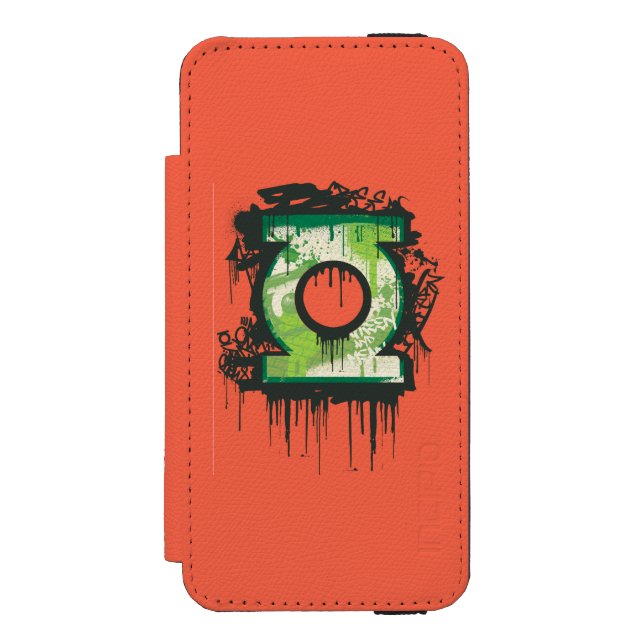 Green Lantern - Twisted Innocence Symbol Incipio iPhone Wallet Case (Folio Front)