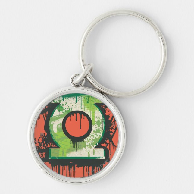 Green Lantern - Twisted Innocence Symbol Keychain (Front)