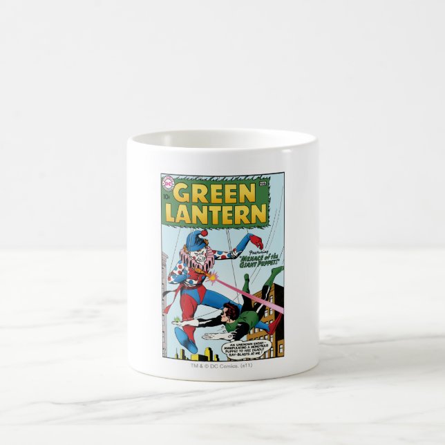 Green Lantern vs Clown Coffee Mug (Center)