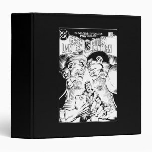 Green Lantern vs Green Lantern, Black and White Binder