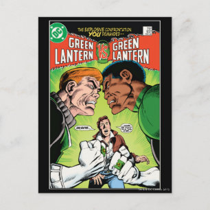 Green Lantern vs Green Lantern Postcard