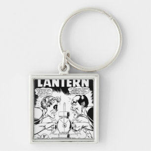 Green Lantern vs Sinestro, Black and White Keychain