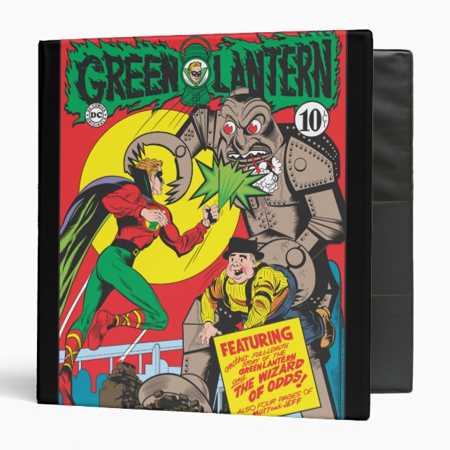 Green Lantern vs The Wizard of Odds Binder (Front/Inside)
