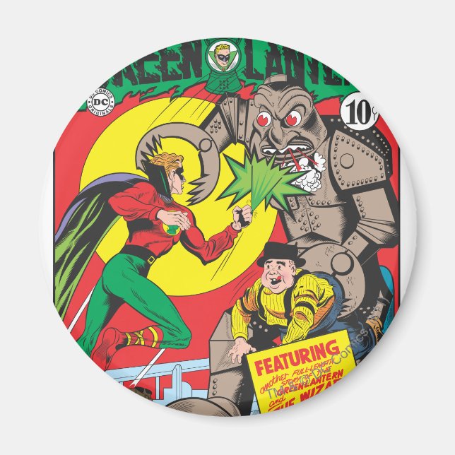 Green Lantern vs The Wizard of Odds Magnet (Front)