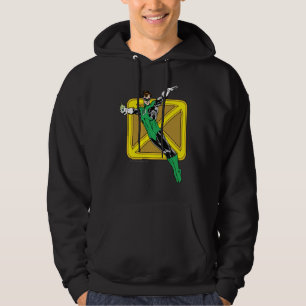 Green Lantern with Background Hoodie