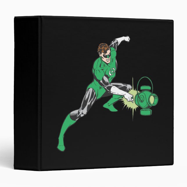 Green Lantern with Lantern 2 Binder (Front/Spine)