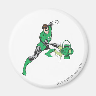 Green Lantern with Lantern 2 Magnet