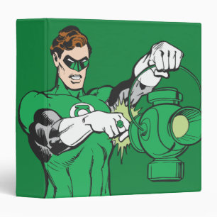 Green Lantern with Lantern Binder