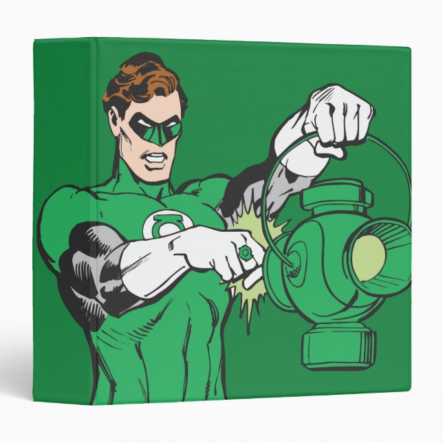 Green Lantern with Lantern Binder (Front/Spine)