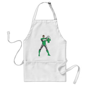 Green Lantern with Lantern Standard Apron