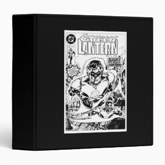 Green Lanterns Flying, Black and White Binder