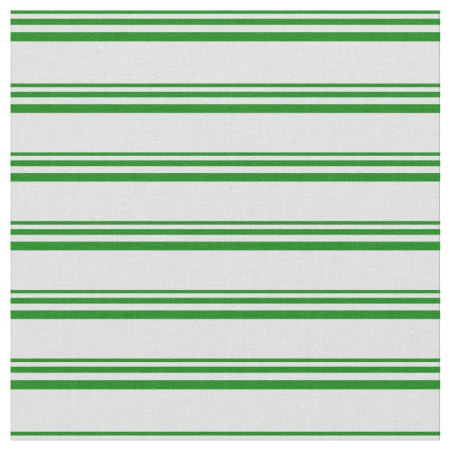 Green & Lavender Lined/Striped Pattern Fabric (Close Up)