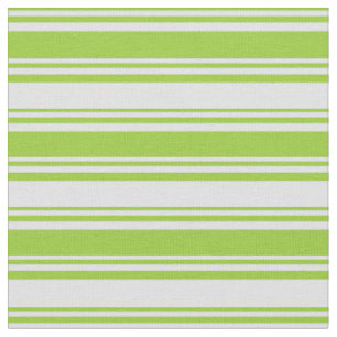 Green & Lavender Lines Fabric