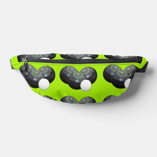 Green Lawn Bowls And Jack, Fanny Pack (Lay Down)