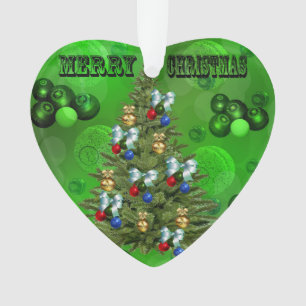 Green Lawn Bowls Christmas Design, Ornament