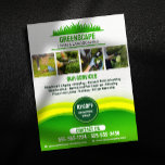 Green Lawn care Mowing and landscaping Service Flyer<br><div class="desc">Transform your lawn into a vibrant haven with our Green Lawn Care Mowing and Landscaping Service Flyer—an invitation to experience excellence in lawn maintenance. Crafted for those who appreciate the value of a lush, well-kept lawn, this flyer is optimized for keywords like lawn care, lawn service, mowing, and grass cutting....</div>