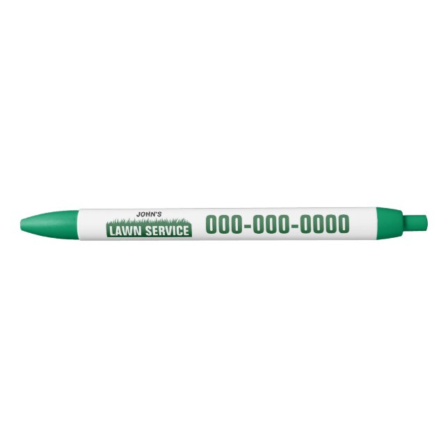 Green Lawn Service Promotional Pen (Front)