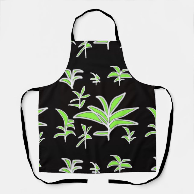 Green Leaf  Apron (Front)