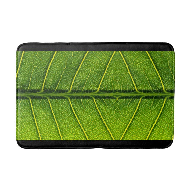 Green leaf bath mat (Front)