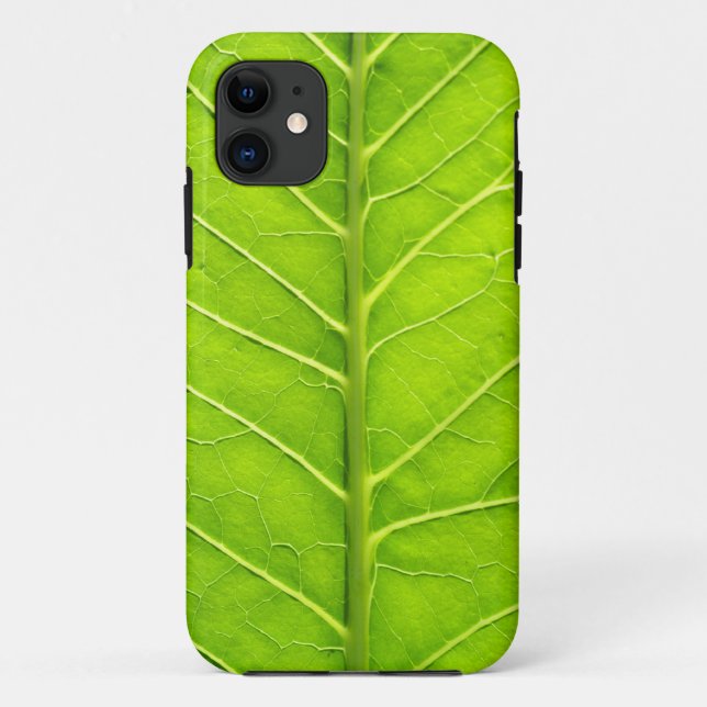 Green leaf Case-Mate iPhone case (Back)