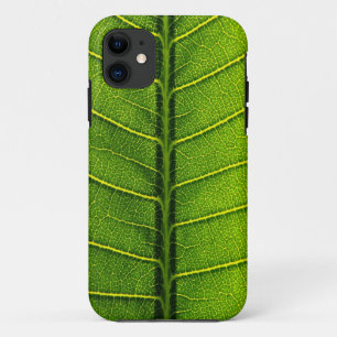 Green leaf iPhone 11 case