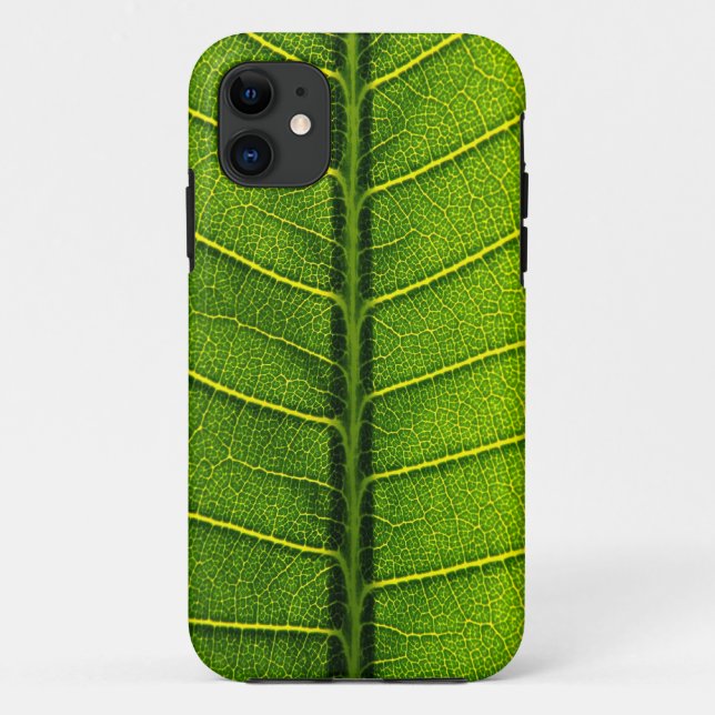 Green leaf Case-Mate iPhone case (Back)