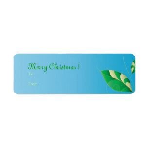 Green Leaf - Gift Label tags