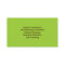 Green Leaf Holistic Therapy Business Card
