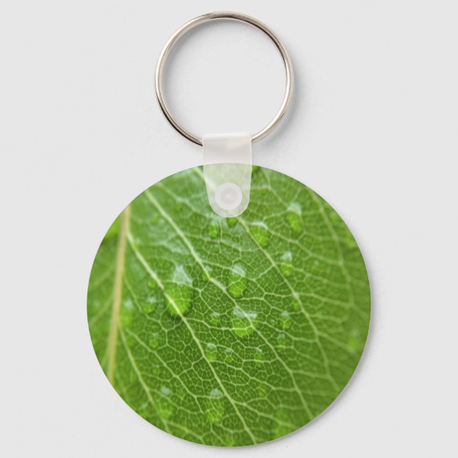 Green Leaf Keychain (Front)