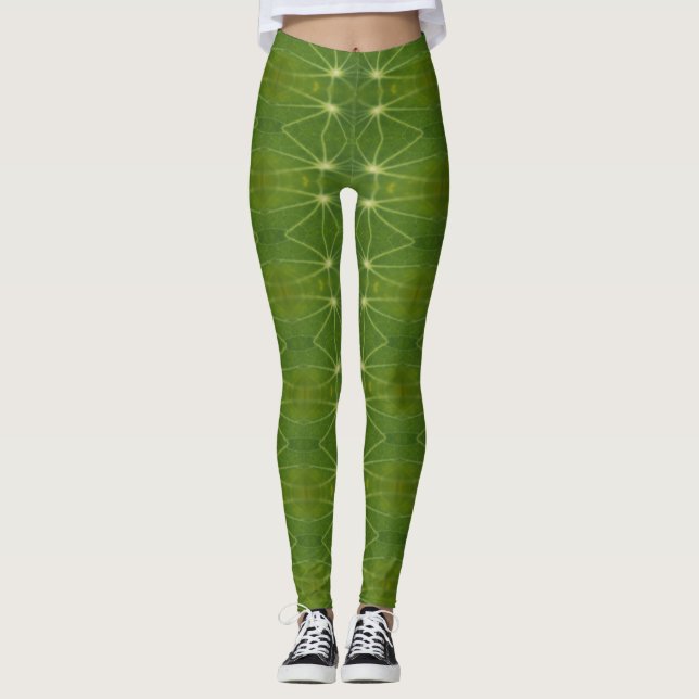 green leaf leggings (Front)