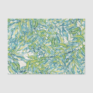 Green Leaf Pattern 12 Tissue Paper